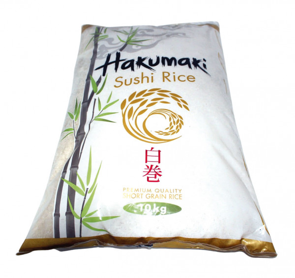Hakumaki Kurzkorn Sushi-Reis, 10 kg