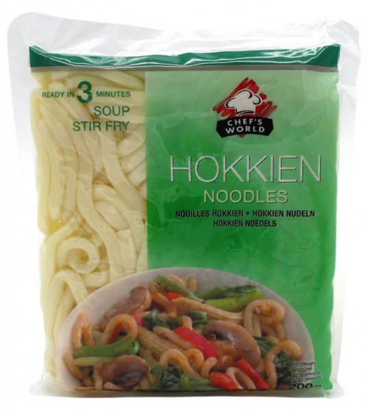 Chef´S World Hokkien Nudeln, 200 g