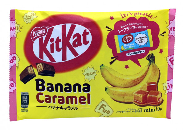 Nestle KitKat Banane-Karmell, 118 g