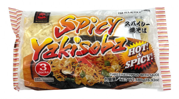 Yakisoba Nudeln Hot, 480 g