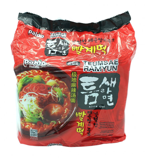 Paldo Teumsae Ramen, 600 g