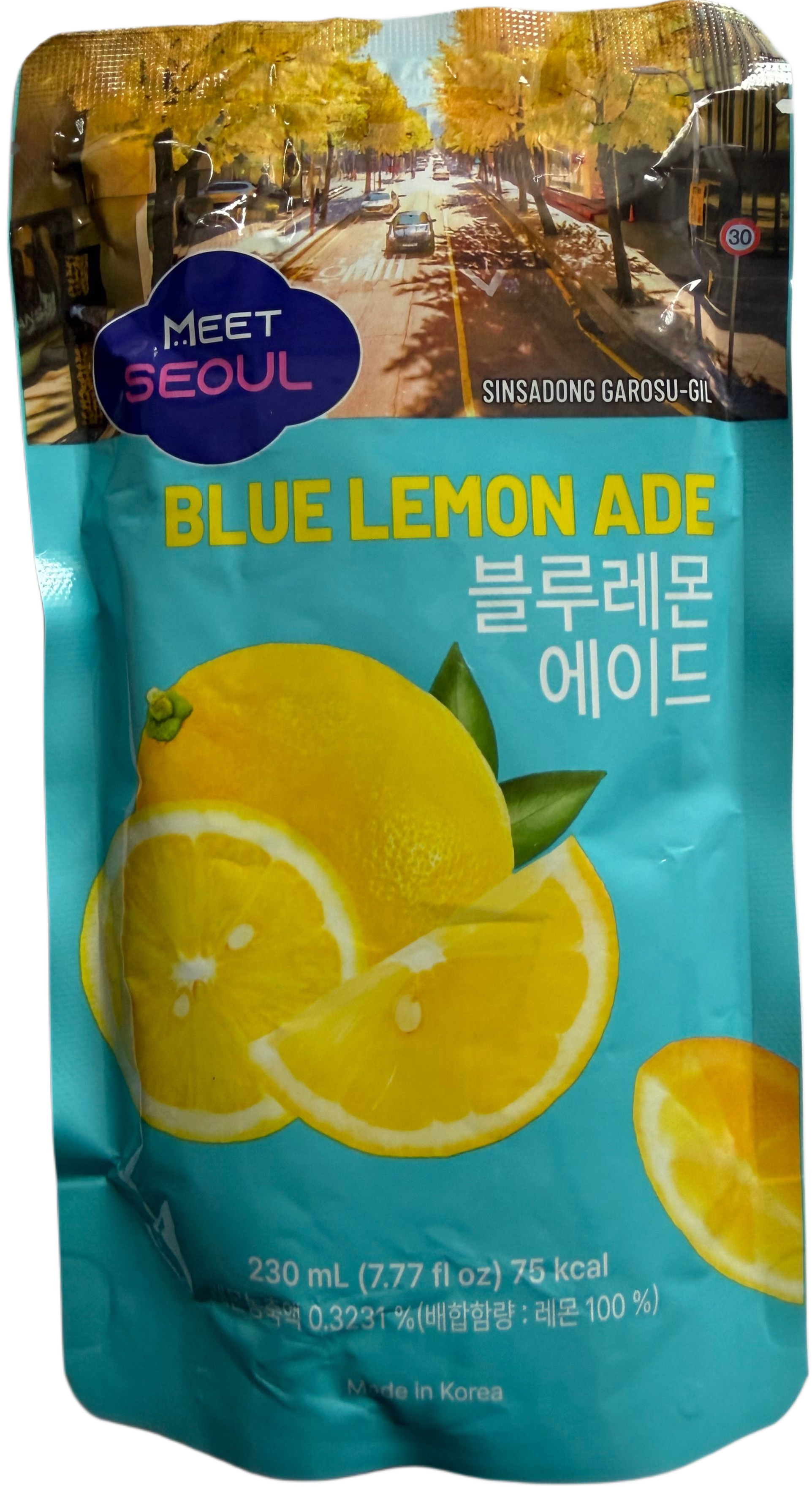 Koreanisches Erfrischungsgetränk im Beutel Zitroneschmack, 230 ml