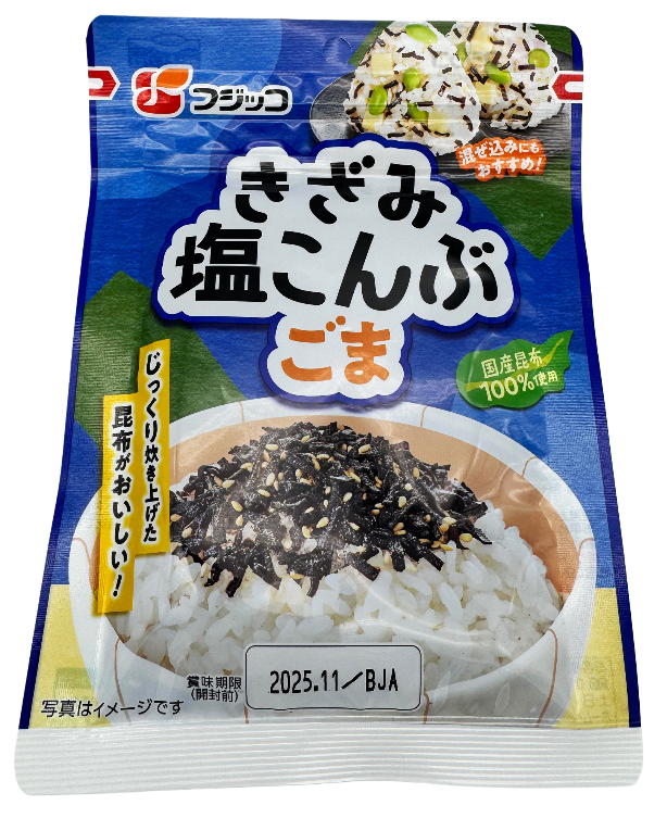 Fujicco Gehackter gesalzener Seetang mit Sesam, 40 g