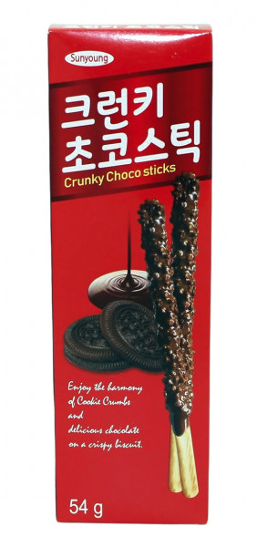 Knusprige Big Choco Sticks, 54 g