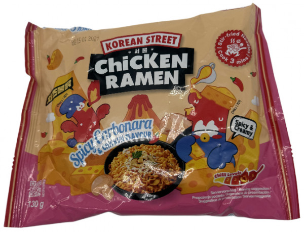 Würzige Nudeln mit Carbonara-Geschmack, 130 g