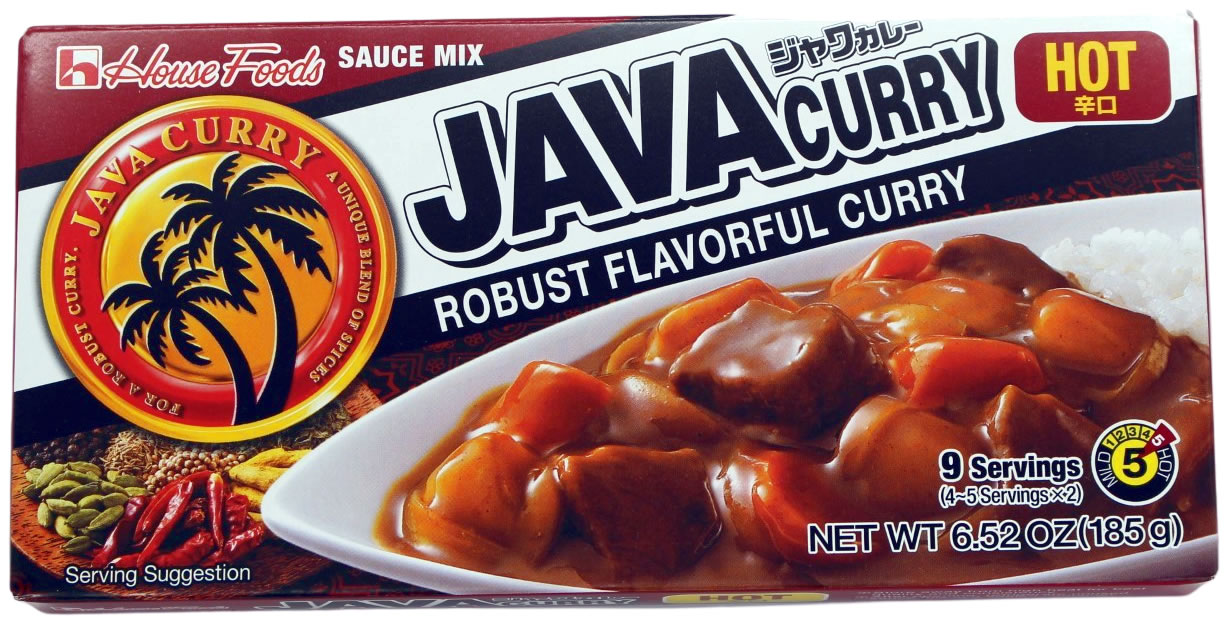Java Currysauce scharf, 9 Portionen, 185 g