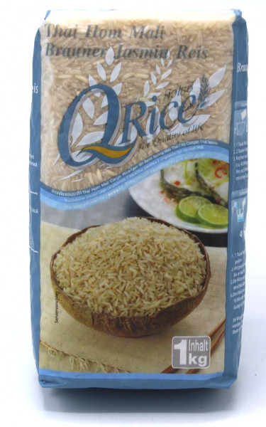 Chia Meng Q Rice brauner Jasmin-Reis, 1 kg