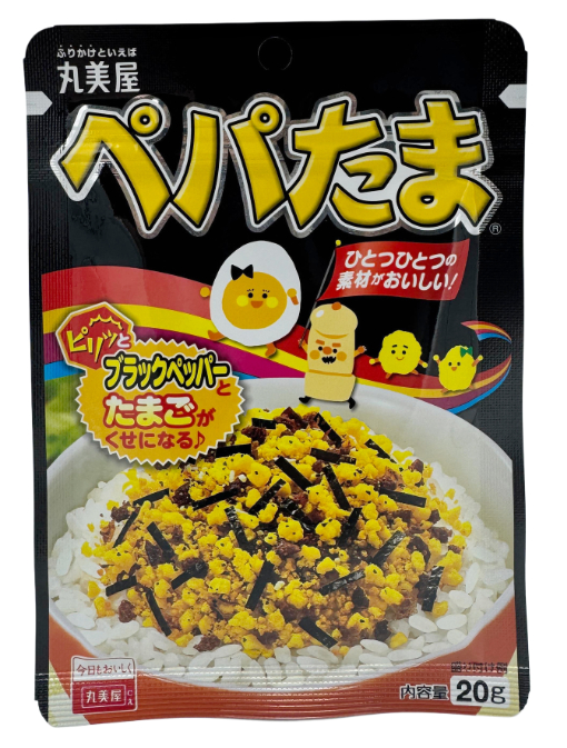 Furikake mit schwarzem Pfeffer und Ei, 22 g
