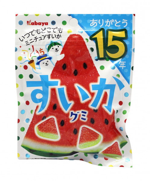 Kabaya Wassermelone Fruchtgummis, 50 g