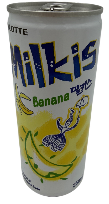 Softdrink Milkis Bananen Geschmack, 250 ml