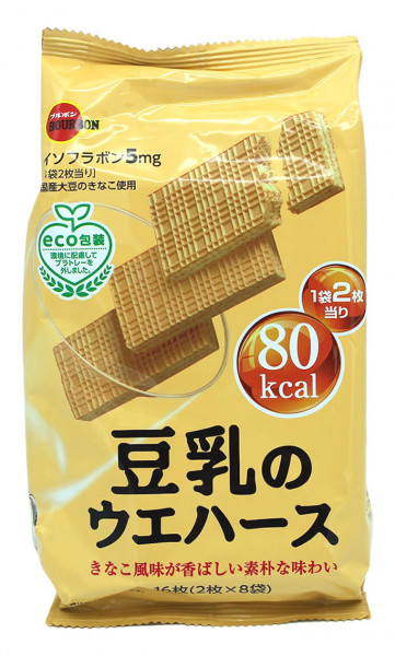 Bourbon Sojamilch Waffel, 112,8 g