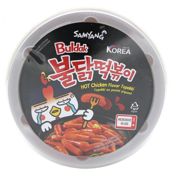 Samyang Hot Chicken Ramen Topokki Reissticks, 185 g