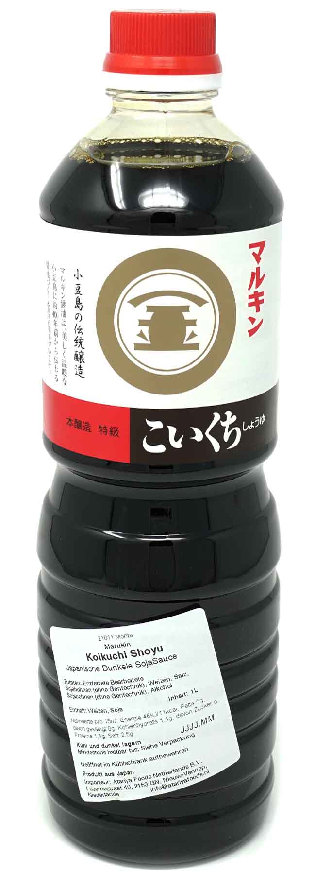 MARUKIN japanische Sojasoße dunkel, 1 l