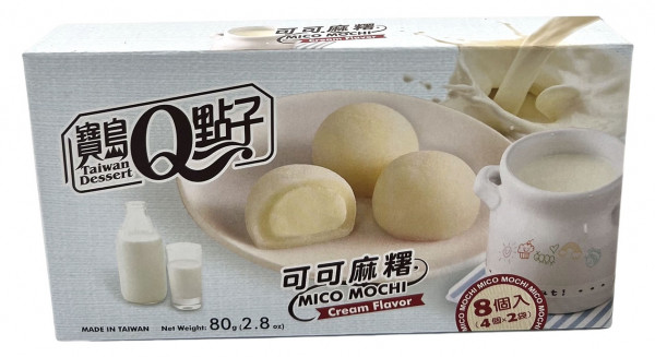 Mochi Sahnegeschmack, 80 g