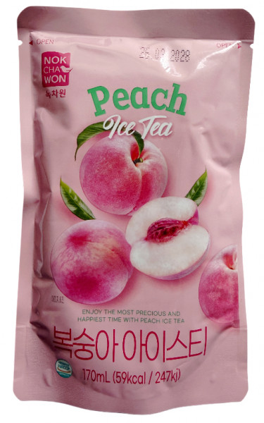 NOKCHAWON, Eisteegetränk mit Pfirsichgeschmack, 170 ml