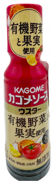 Kagome Gemüse- und Obst-Worcestershire-Sauce, 175 ml