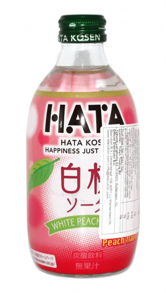 Hata Soda Weißer Pfirsich, 300 ml