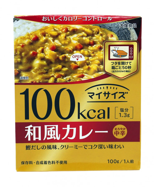 Oozuka Curry Japanischer Art mit weniger Kalorien, 100 g