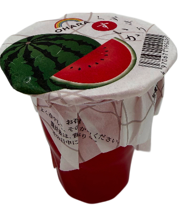 Pfeilwurzelstärke-Nudeln mit Wassermelone, 130 g