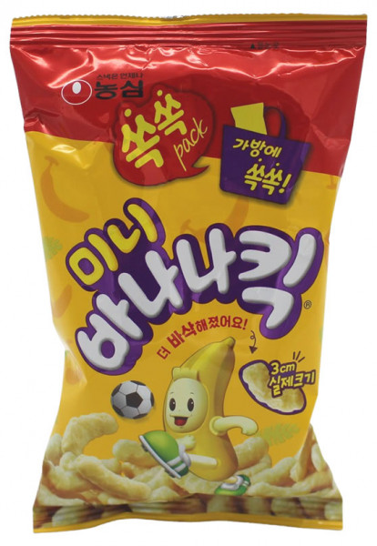 Nongshim Cracker Bananen-Geschmack, 50 g