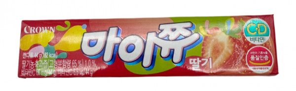 Kaubonbon Erdbeere Crown, 40 g