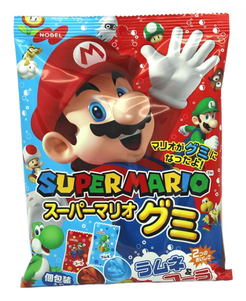 NOBEL Super Mario Fruchtgummi, 90 g