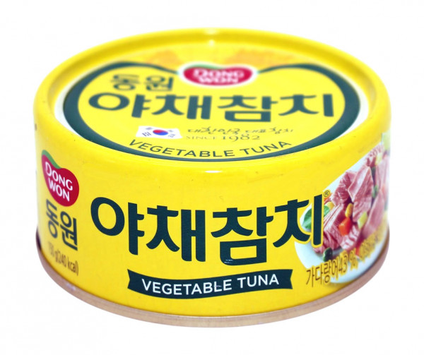 Dong Won Thunfisch (Katsuwonus Kelamis) in Gemüse, 150 g