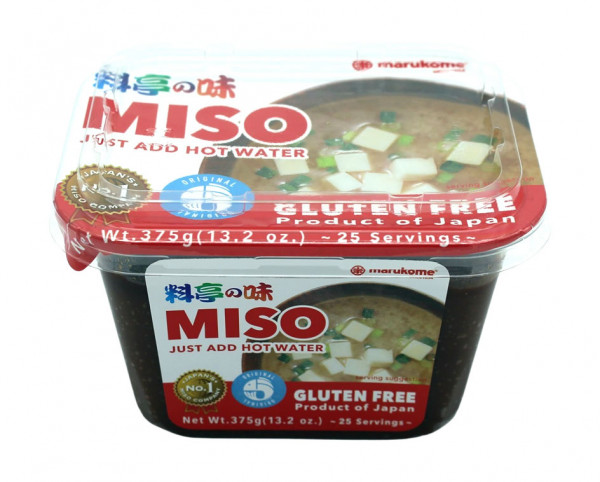 Marukome Dashi Iri Ryotei No Aji Miso Suppenpaste, 375 g