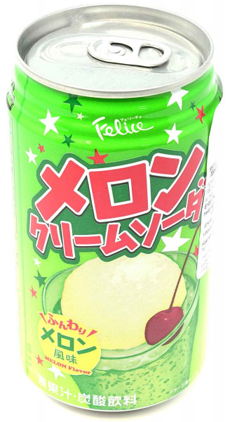 TOMINAGA Melon Cream Soda, 350 ml