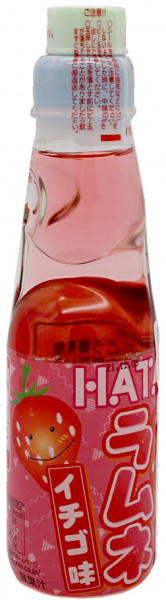 HATA Ramune Erdbeer-Geschmack, 200 ml