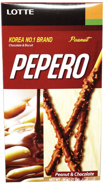 LOTTE Pepero Peanut, 36 g