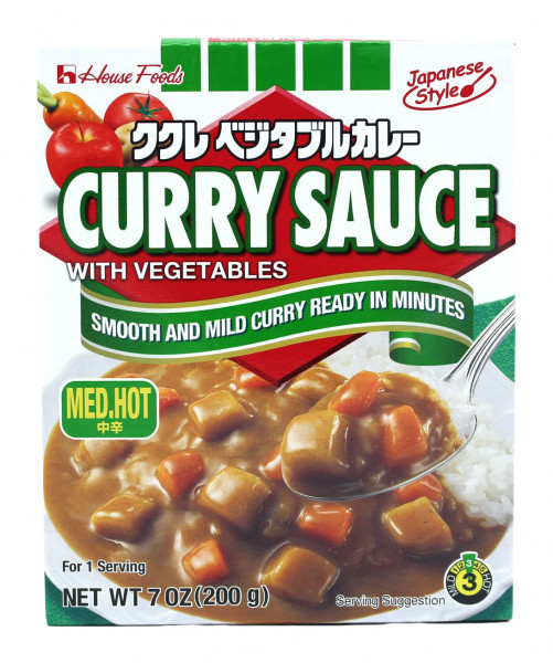Vegetarische Currysauce mittelscharf, 200 g