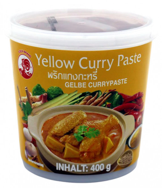 Cock Gelbe Currypaste milde Schärfe, 400 g
