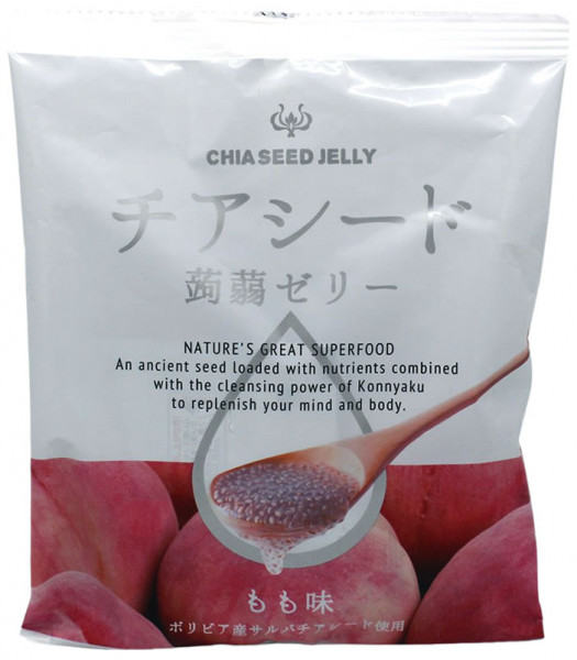 Wakashou Chia-Samen Jelly Pfirsich,165 g