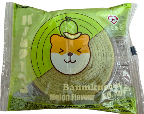Tokimeki, Baumkuchen Melon, 70 g