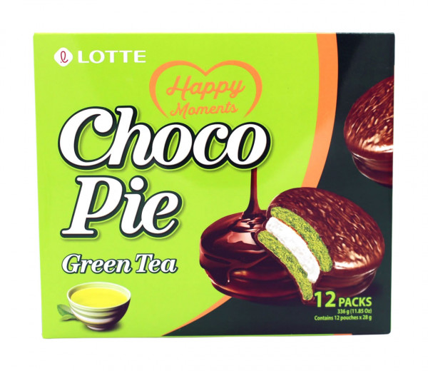 Lotte Chokopie Grüne Tea, 336 g