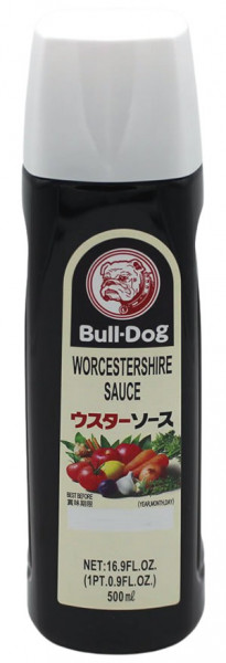 Bulldog Worcester Sauce, 500 ml
