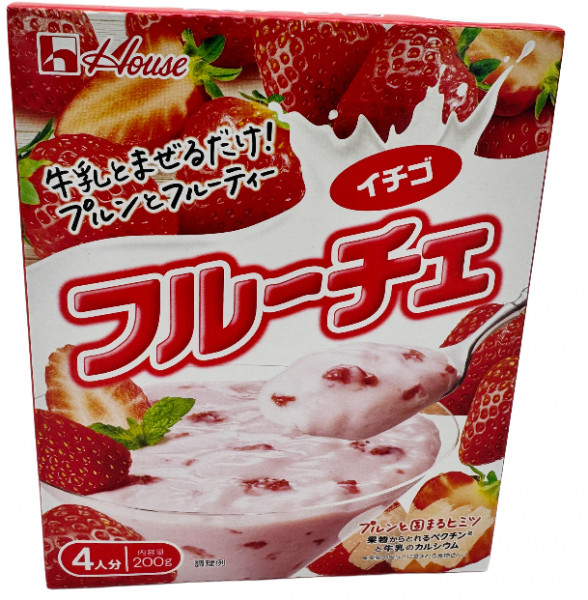 House Dessert Zubereitung mit Erdbeeren, 200 g