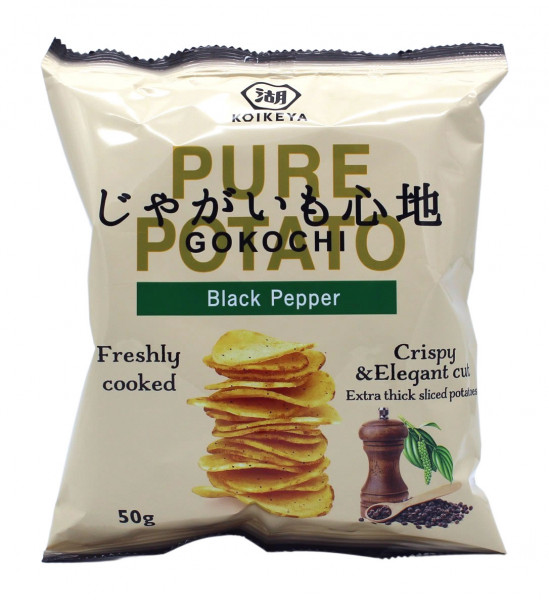 Pure Potato schwarzer Pfeffer, 50 g
