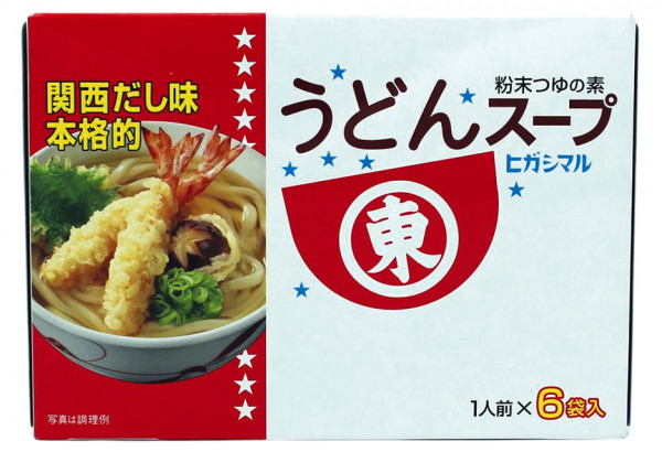 Higashimaru Udon Suppenpulver, 6x 8 g