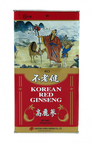 Koreanischer roter Ginseng, getrocknet, 150 g