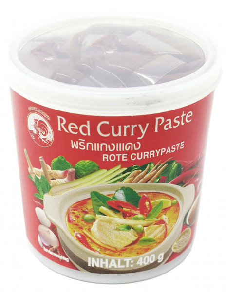 Cock Rote Currypaste mittelscharf, 400 g