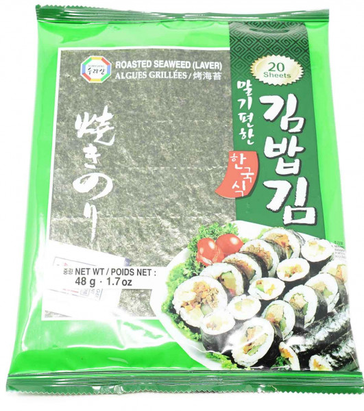 Surasang geröstete Algen für Sushi, 48 g