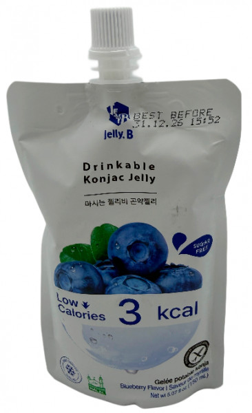 JellyBee Konjac Blauberry, 150 ml