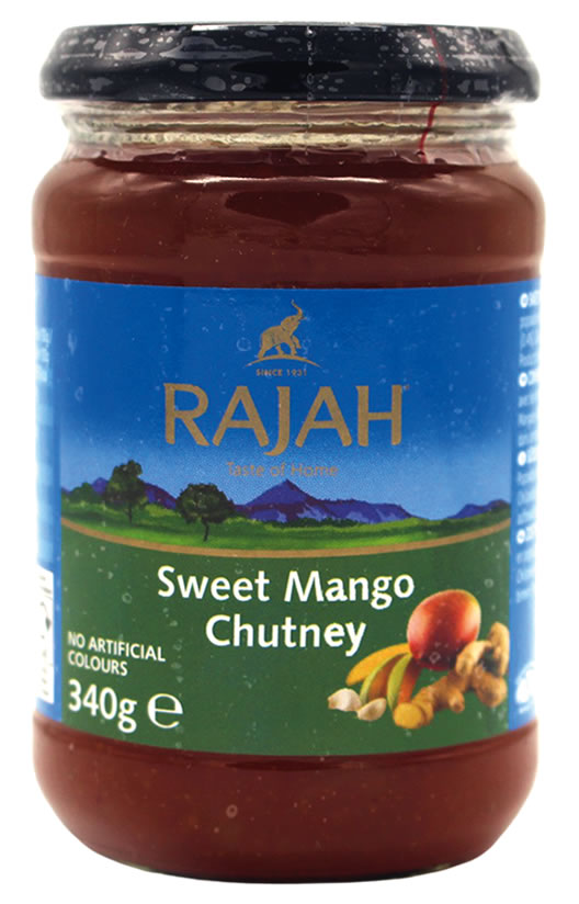 Rajah Mango Chutney süß, 340 g