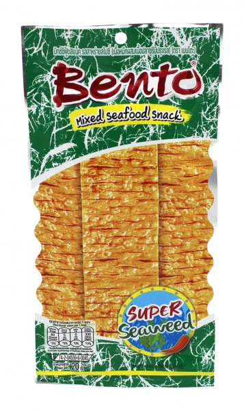 Bento Tintenfisch Snack Algengeschmack, 20 g