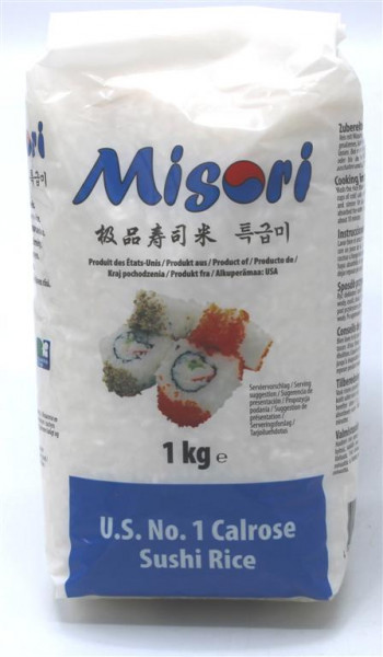 Misori Calrose Sushi-Reis, 1 kg