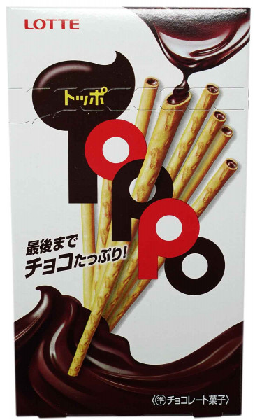 LOTTE Toppo Keksstick, 72 g