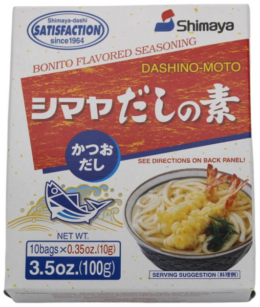 Dashi Pulver mit Bonito-Geschmack für Fischbrühe, 100 g