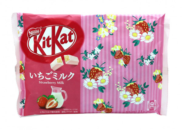 Nestle KitKat Mini Erdbeermilch, 127,6 g